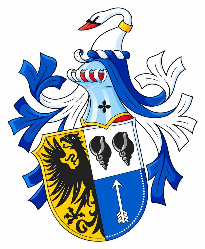 Het Kingmawapen, opgeschoonde tekening