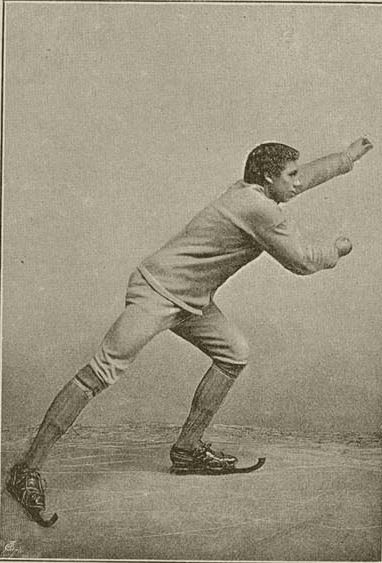 Merk Kingma als hardrijder, 1892