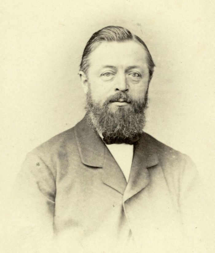 Ulbo Jetze Heerma van Beijma thoe Kingma, portretfoto omstreeks 1870