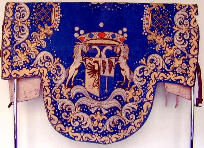 Shabrack with the Kingma coat of arms