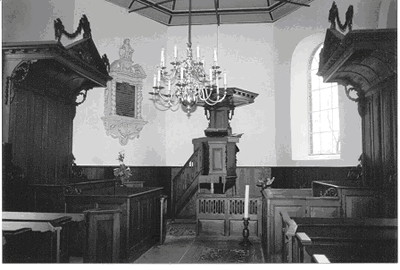 Manorial pew in the Reginakerk