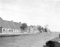 Kingmatille in 1948, met een plattegrond van het gehucht.