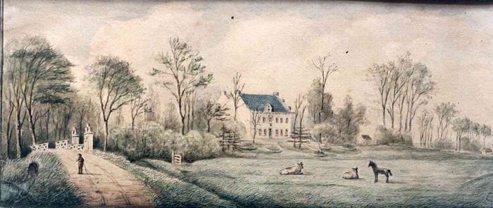 Kingma State, drawing by A. Martin